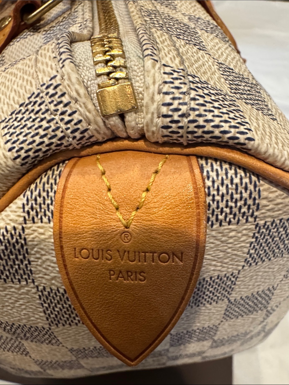 Authentic Louis Vuitton Damier Azur Speedy 30 with all inclusions - Picture 11 of 15